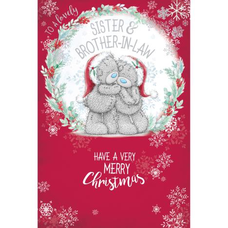Lovely Sister & Brother In Law Me to You Bear Christmas Card £3.59